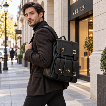 Morral Vélez de Cuero Premium Hombre – Lote Exclusivo con 70% de Descuento 🔥